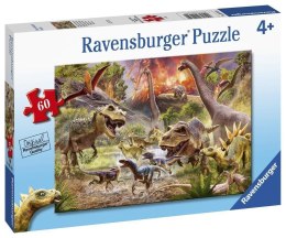 Ravensburger Puzzle dla dzieci 2D: Dinozaury 60 elementów 5164 Ravensburger