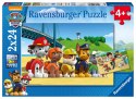 Ravensburger Puzzle dla dzieci 2D: Psi Patrol. Skye i Everest 2x24 elementy 9152 Ravensburger