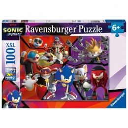 Ravensburger Puzzle dla dzieci 2D: Sonic Prime 100 elementów 13383 Ravensburger