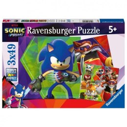 Ravensburger Puzzle dla dzieci 2D: Sonic Prime 3x49 elementów 5695 Ravensburger