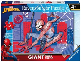 Ravensburger Puzzle dla dzieci 2D: Spiderman Giant 24 elementy 3088 Ravensburger