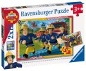 Ravensburger Puzzle dla dzieci 2D: Strażak Sam i jego drużyna 2x12 elementów 5015 Ravensburger