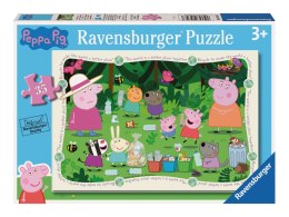 Ravensburger Puzzle dla dzieci 2D: Świnka Peppa 35 elementów 5618 Ravensburger