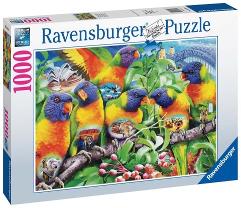 Ravensburger Puzzle 2D 1000 elementów: Kraina Lorikeet 16815 Ravensburger