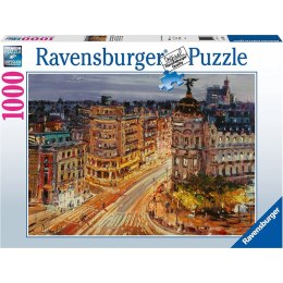 Ravensburger Puzzle 2D 1000 elementów: Madryt 17325 Ravensburger