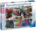 Ravensburger Puzzle 2D 1000 elementów: NYC błysk kwiatów 16819 Ravensburger