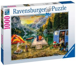 Ravensburger Puzzle 2D 1000 elementów: Na kempingu 16994 Ravensburger