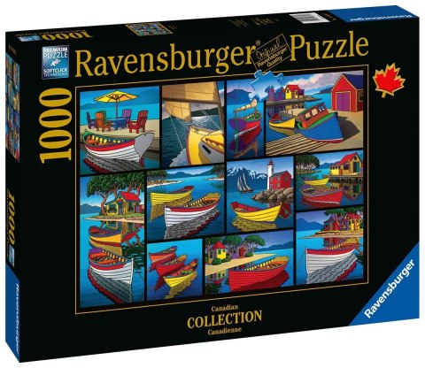 Ravensburger Puzzle 2D 1000 elementów: Na wodzie 16834 Ravensburger