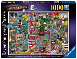 Ravensburger Puzzle 2D 1000 elementów: Niesamowity alfabet E & F 16420 Ravensburger