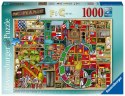 Ravensburger Puzzle 2D 1000 elementów: Niesamowity alfabet "F"&"G" 16761 Ravensburger