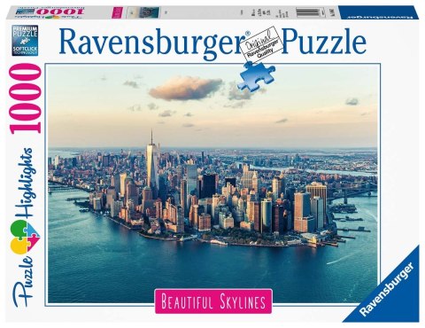 Ravensburger Puzzle 2D 1000 elementów: Nowy Jork 14086 Ravensburger