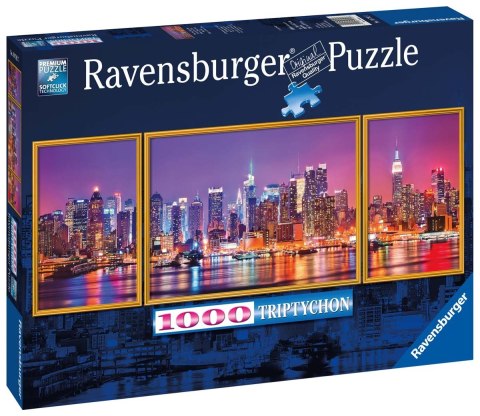 Ravensburger Puzzle 2D 1000 elementów: Nowy Jork 19792 Ravensburger