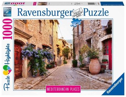 Ravensburger Puzzle 2D 1000 elementów: Śródziemnomorska Francja 14975 Ravensburger