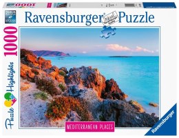 Ravensburger Puzzle 2D 1000 elementów: Śródziemnomorska Grecja 14980 Ravensburger