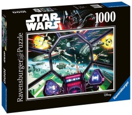 Ravensburger Puzzle 2D 1000 elementów: Star Wars:TIE Fighter Cockpit 16920 Ravensburger