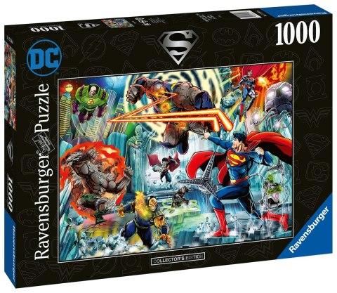 Ravensburger Puzzle 2D 1000 elementów: Superman edycja kolekcjonerska 17298 Ravensburger