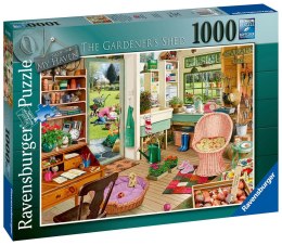 Ravensburger Puzzle 2D 1000 elementów: Szopa ogrodowa 16767 Ravensburger