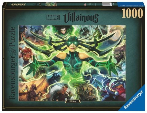 Ravensburger Puzzle 2D 1000 elementów: Villainous. Hela 16903 Ravensburger