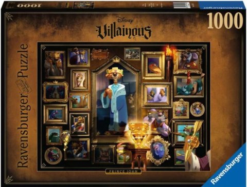 Ravensburger Puzzle 2D 1000 elementów: Villainous. Książe John 15024 Ravensburger