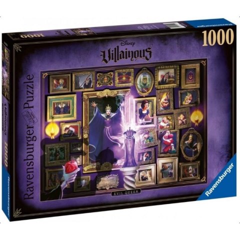 Ravensburger Puzzle 2D 1000 elementów: Villainous. Zła królowa 16520 Ravensburger