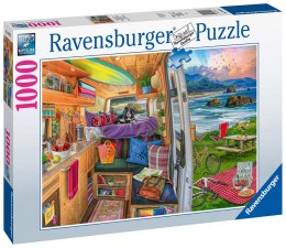 Ravensburger Puzzle 2D 1000 elementów: Widok z kampera 16457 Ravensburger