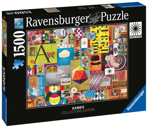 Ravensburger Puzzle 2D 1500 elementów: Domek z kart 16951 Ravensburger