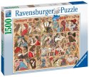 Ravensburger Puzzle 2D 1500 elementów: Historia miłości 16973 Ravensburger