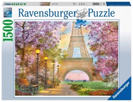 Ravensburger Puzzle 2D 1500 elementów: Paryski romans 16000 Ravensburger