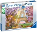 Ravensburger Puzzle 2D 1500 elementów: Paryski romans 16000 Ravensburger