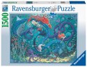 Ravensburger Puzzle 2D 1500 elementów: Pod wodą 17110 Ravensburger