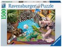 Ravensburger Puzzle 2D 1500 elementów: Przygoda z origami 16822 Ravensburger