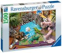 Ravensburger Puzzle 2D 1500 elementów: Przygoda z origami 16822 Ravensburger