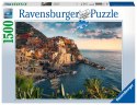 Ravensburger Puzzle 2D 1500 elementów: Widok na Cinque Terre 16227 Ravensburger