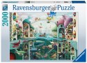 Ravensburger Puzzle 2D 2000 elementów: Gdyby ryby umiały mówić 16823 Ravensburger