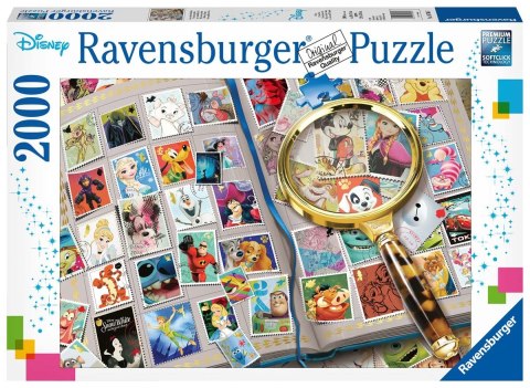 Ravensburger Puzzle 2D 2000 elementów: Kolekcja znaczków pocztowych 16706 Ravensburger