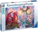 Ravensburger Puzzle 2D 2000 elementów: Smoki 16717 Ravensburger