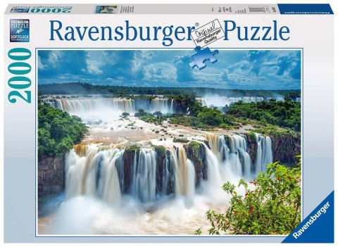 Ravensburger Puzzle 2D 2000 elementów: Wodospad Iguazu 16607 Ravensburger