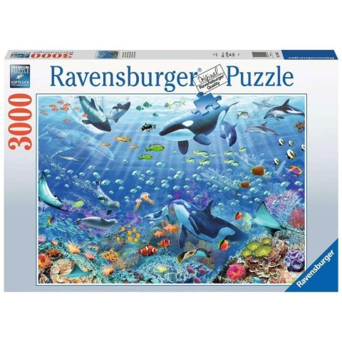 Ravensburger Puzzle 2D 3000 elementów: Podwodny świat 17444 Ravensburger