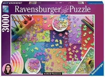 Ravensburger Puzzle 2D 3000 elementów: Puzzle na Puzzlach (Karen's puzzles) 17471 Ravensburger