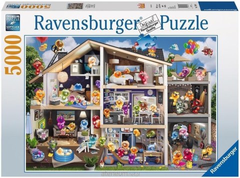 Ravensburger Puzzle 2D 5000 elementów: Dom dla lalek 17434 Ravensburger