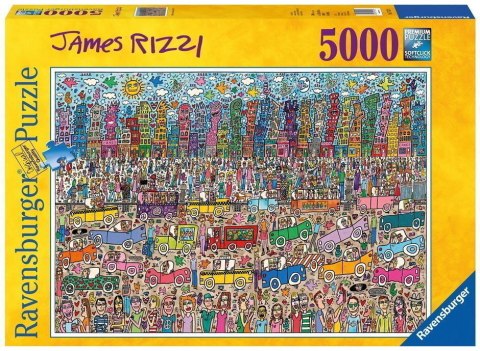 Ravensburger Puzzle 2D 5000 elementów: James Rizzi 17427 Ravensburger