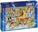 Ravensburger Puzzle 2D 5000 elementów: Postacie Disney 17432 Ravensburger