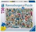 Ravensburger Puzzle 2D Duży Format: Atleci 750 elementów 16940 Ravensburger