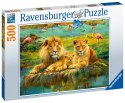 Ravensburger Puzzle 2D: Dzika przyroda 500 elementów 16584 Ravensburger