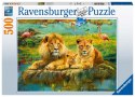 Ravensburger Puzzle 2D: Dzika przyroda 500 elementów 16584 Ravensburger