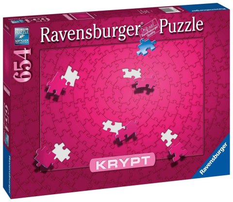 Ravensburger Puzzle 2D KRYPT Różowe 654 elementów 16564 Ravensburger