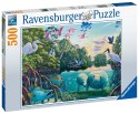 Ravensburger Puzzle 2D: Morskie zwierzęta i ptaki 500 elementów 16943 Ravensburger