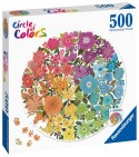 Ravensburger Puzzle 2D: Paleta kolorów. Kwiaty 500 elementów 17167 Ravensburger