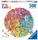 Ravensburger Puzzle 2D: Paleta kolorów. Kwiaty 500 elementów 17167 Ravensburger