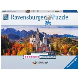 Ravensburger Puzzle 2D Panoramiczne 1000 elementów: Zamek w Bawarii 15161 Ravensburger